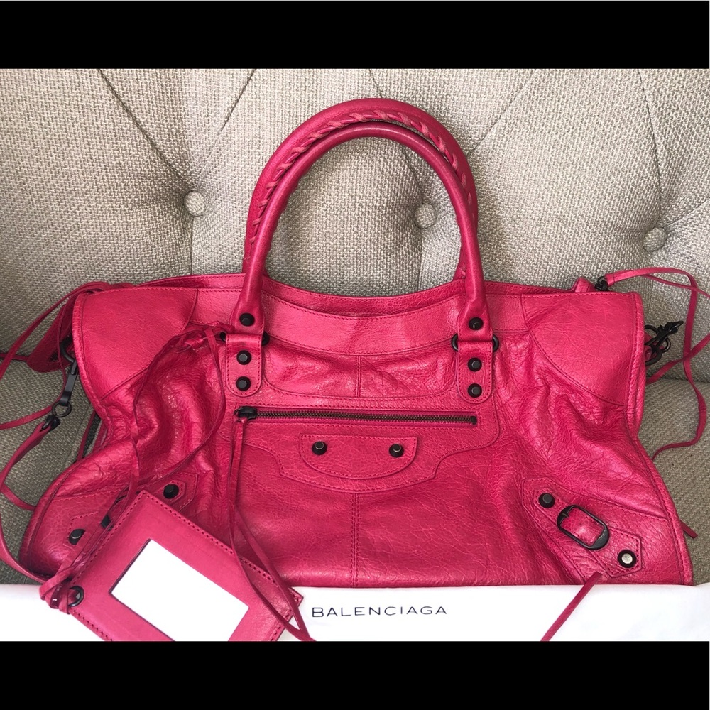 Balenciaga Classic Part Time Rose Thulian Pink Bag